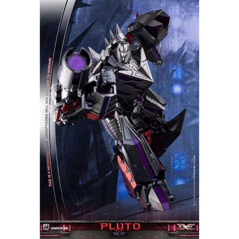 【即將售完】PlanetX 金屬色 密卡登 冥王星 PX-15B 威震天 FOC 電玩版 遊戲版 Metallic PX-細節圖4