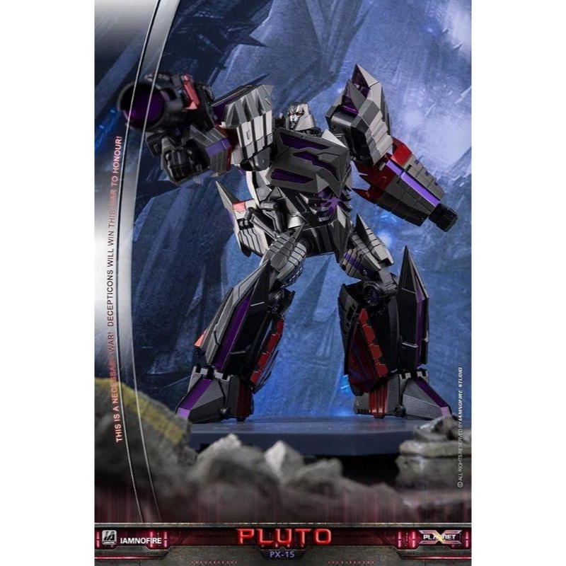 【即將售完】PlanetX 金屬色 密卡登 冥王星 PX-15B 威震天 FOC 電玩版 遊戲版 Metallic PX-細節圖6