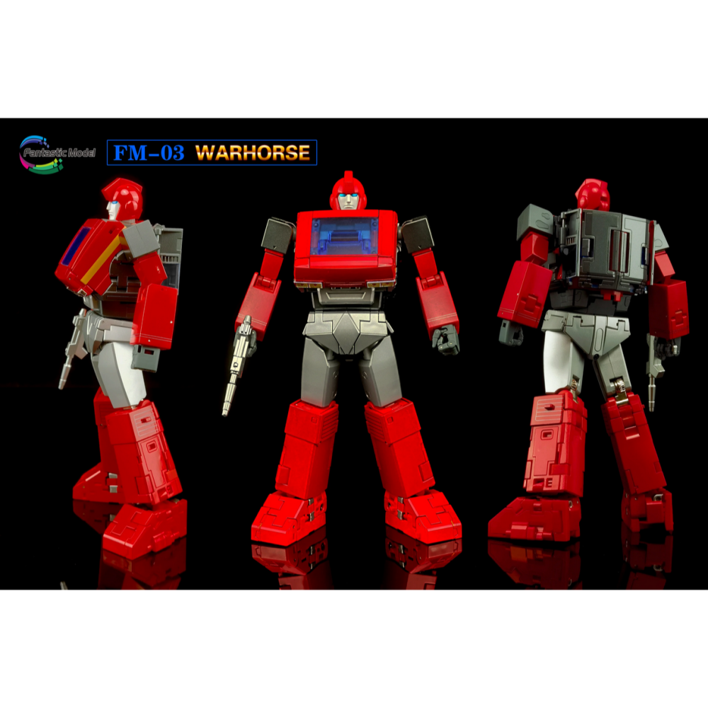 【台灣現貨】FansToys 鐵皮 FM-03 小貨車 MP比例 G1 Warhorse FT 第三方 變形玩具-細節圖3