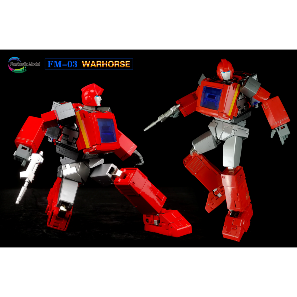 【台灣現貨】FansToys 鐵皮 FM-03 小貨車 MP比例 G1 Warhorse FT 第三方 變形玩具-細節圖4