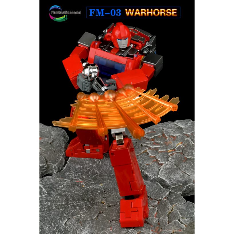 【台灣現貨】FansToys 鐵皮 FM-03 小貨車 MP比例 G1 Warhorse FT 第三方 變形玩具-細節圖5