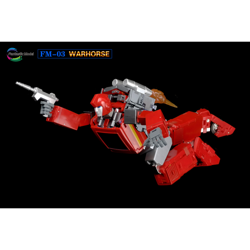 【台灣現貨】FansToys 鐵皮 FM-03 小貨車 MP比例 G1 Warhorse FT 第三方 變形玩具-細節圖7