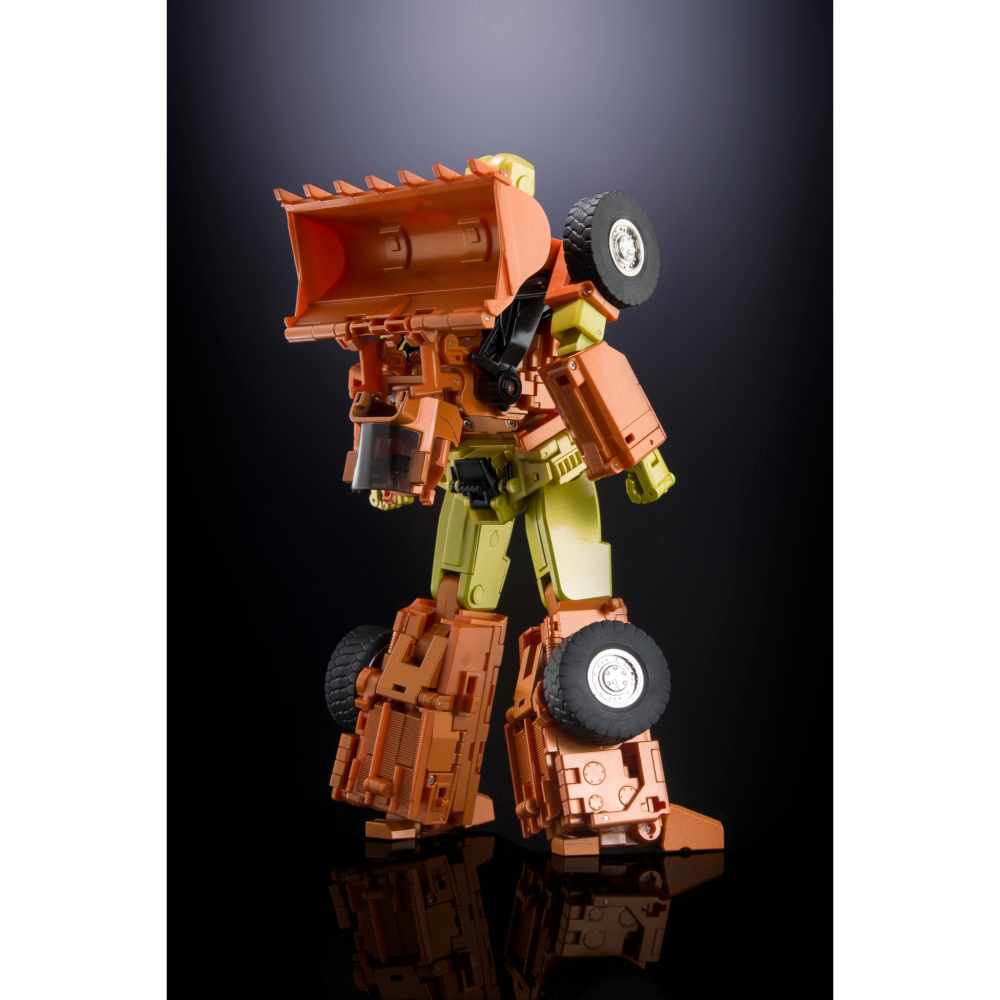 【台灣現貨】X-Transbots 大鏟車 附雙目標戰士 MP比例 MX-41S 橘色 DigPig X社 第三方-細節圖2