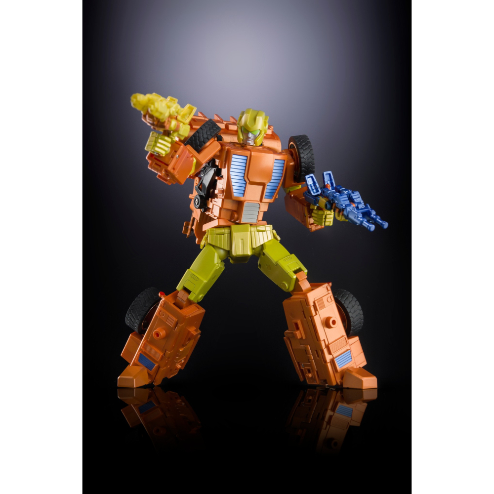 【台灣現貨】X-Transbots 大鏟車 附雙目標戰士 MP比例 MX-41S 橘色 DigPig X社 第三方-細節圖3