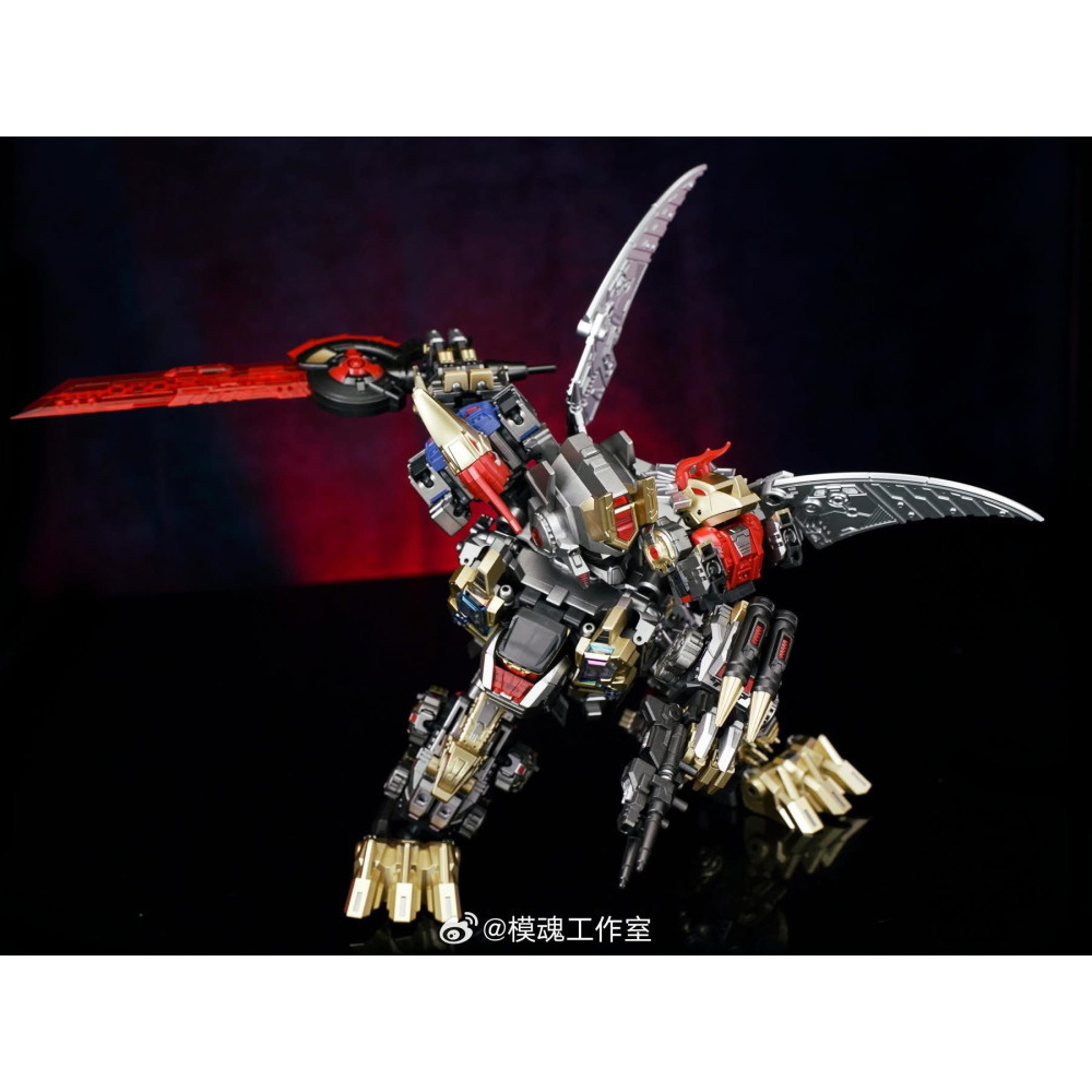 【台灣現貨】激光貓 小修羅 JGM-SKP02 修羅王 小比例 Q版 鋼仔派對 第三方 變形玩具-細節圖5