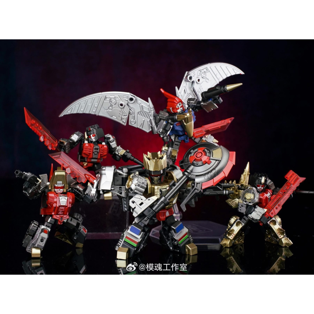 【台灣現貨】激光貓 小修羅 JGM-SKP02 修羅王 小比例 Q版 鋼仔派對 第三方 變形玩具-細節圖8