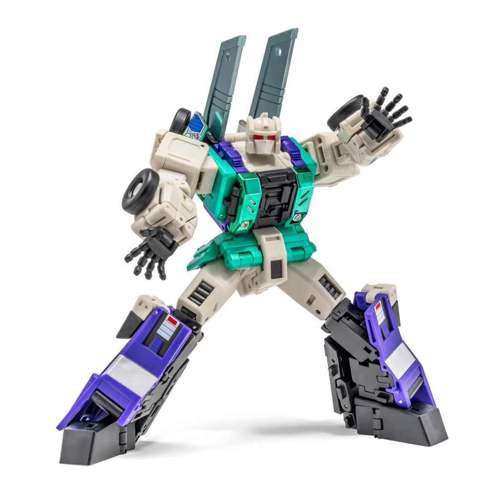 【台灣現貨】NEWAGE 美版 電鍍 六面獸 小比例 H74EXR NA CHO 夏特 六面忍者 六變獸 尾崎蝶 第三方-細節圖3