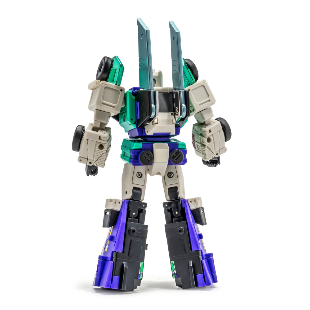 【台灣現貨】NEWAGE 美版 電鍍 六面獸 小比例 H74EXR NA CHO 夏特 六面忍者 六變獸 尾崎蝶 第三方-細節圖4