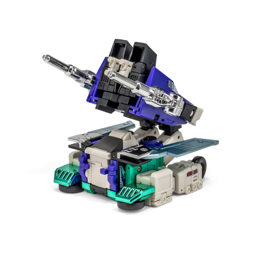 【台灣現貨】NEWAGE 美版 電鍍 六面獸 小比例 H74EXR NA CHO 夏特 六面忍者 六變獸 尾崎蝶 第三方-細節圖8