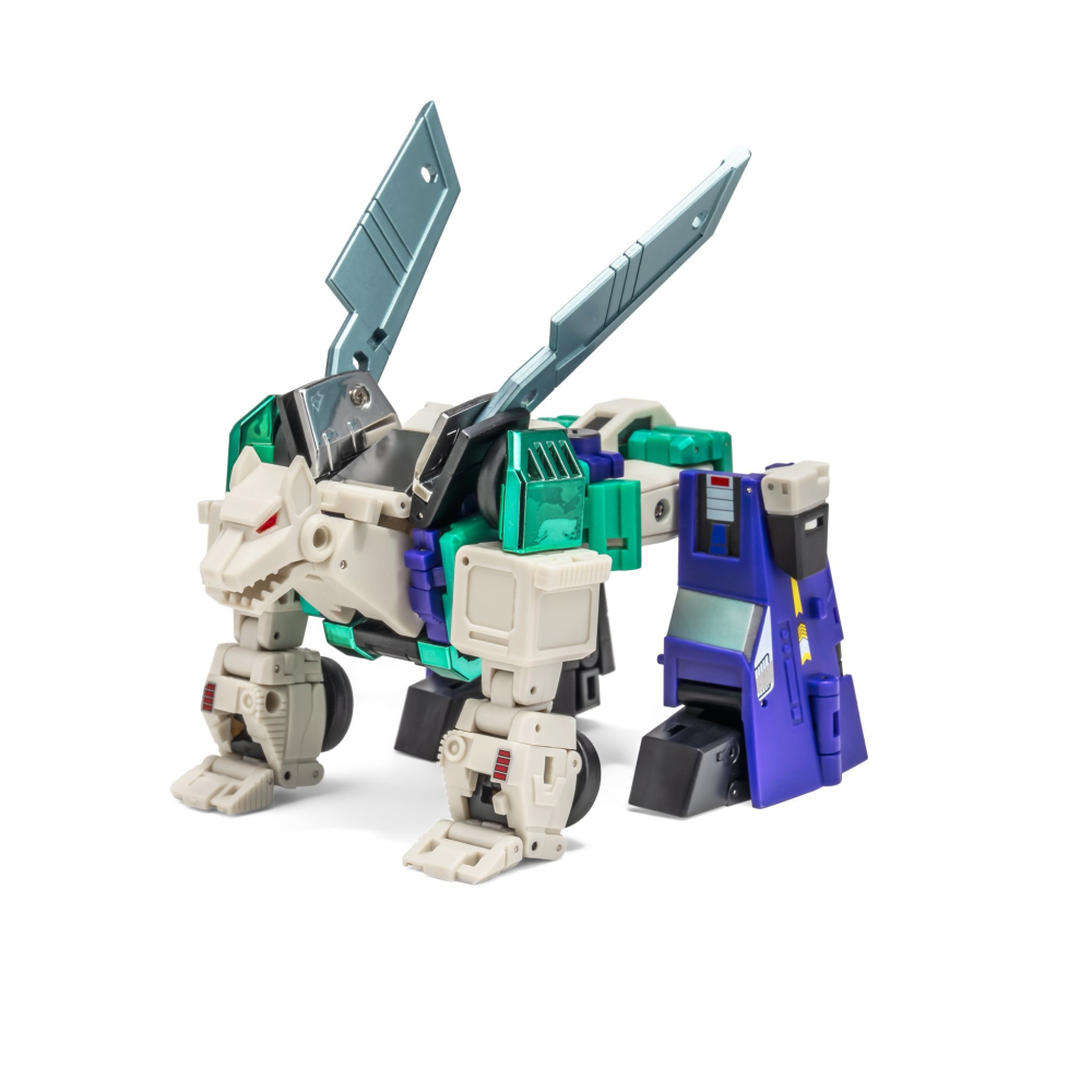 【台灣現貨】NEWAGE 美版 電鍍 六面獸 小比例 H74EXR NA CHO 夏特 六面忍者 六變獸 尾崎蝶 第三方-細節圖9