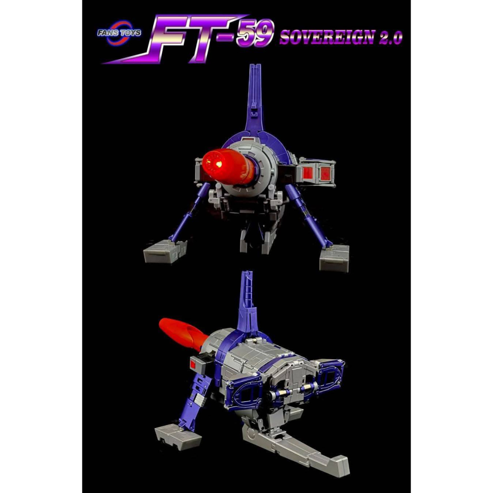 【台灣現貨】FansToys 格威龍 2.0 FT-59 驚破天 MP比例 FT SOVEREIGN 第三方 變形玩具-細節圖9