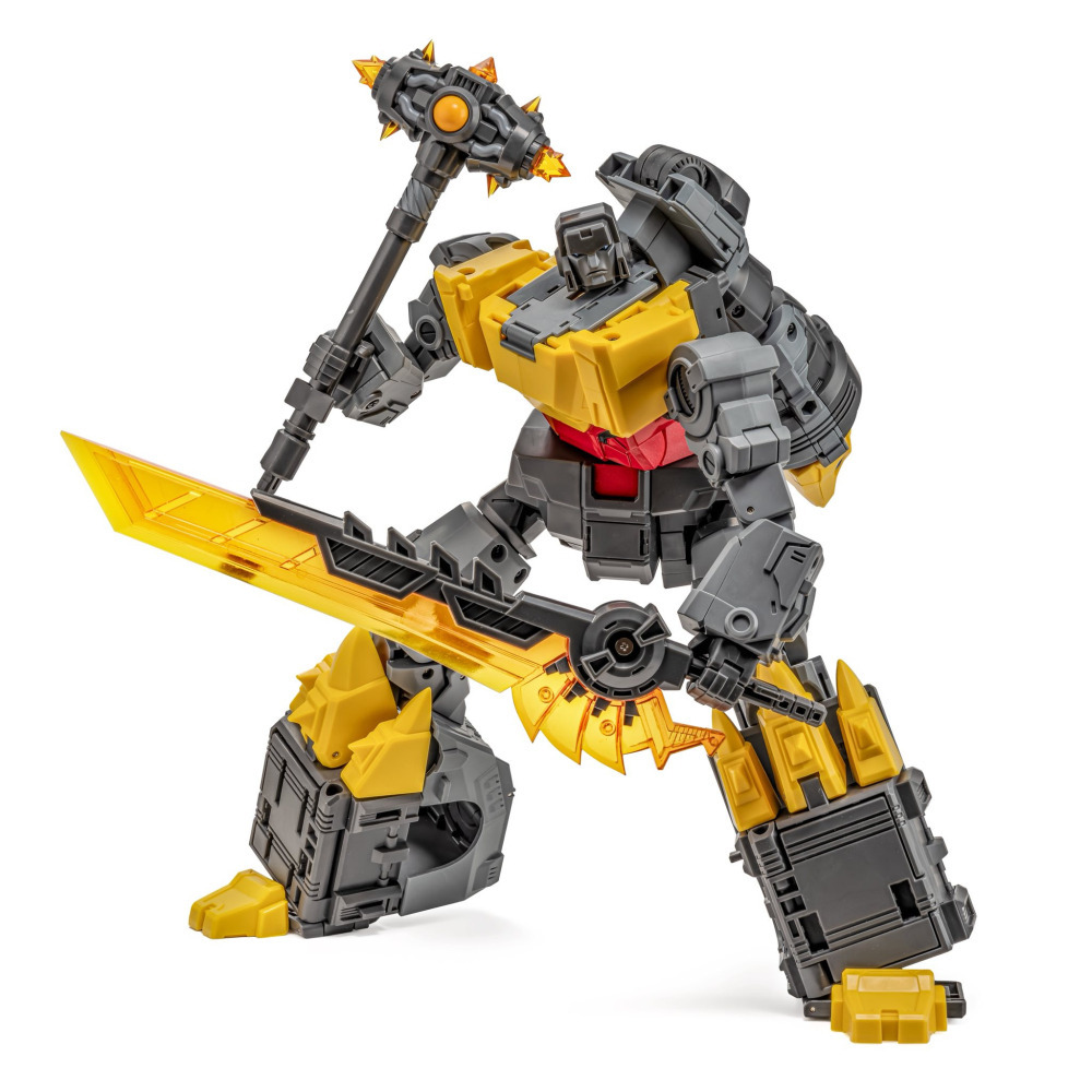 【台灣現貨】NEWAGE 甲龍 含合體配件 小比例 H72 修羅王 第六人 恐龍合體 第三方 變形玩具-細節圖5