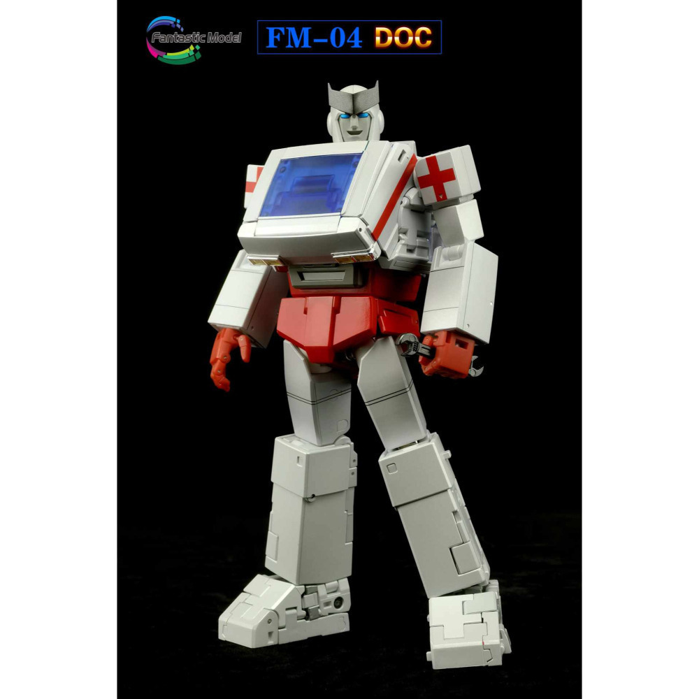 【台灣現貨】FansToys 飛輪 醫官 FM-04 救護車 MP比例 G1 DOC FT 第三方 變形玩具-細節圖2