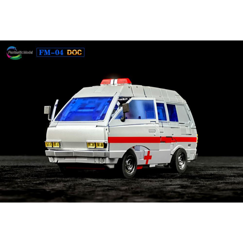 【台灣現貨】FansToys 飛輪 醫官 FM-04 救護車 MP比例 G1 DOC FT 第三方 變形玩具-細節圖5