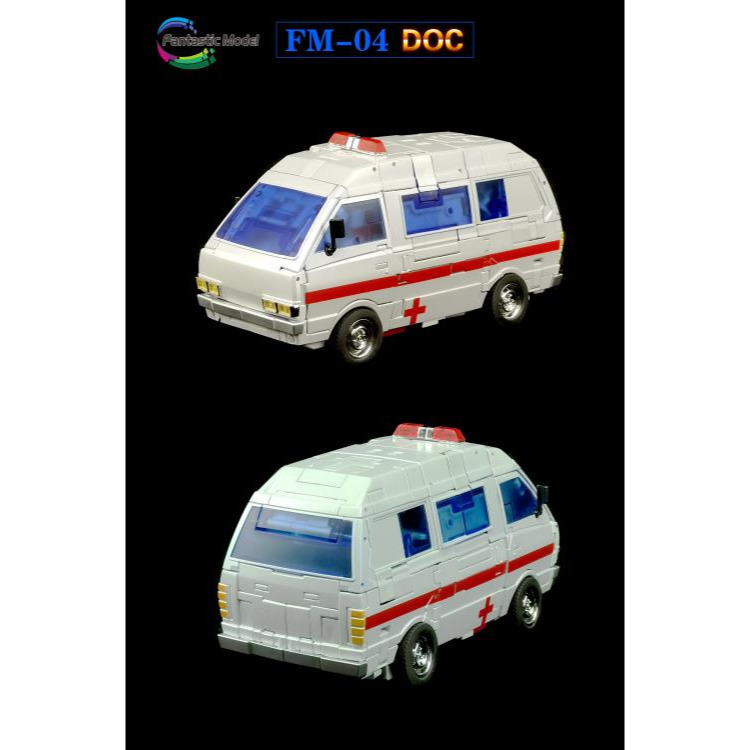 【台灣現貨】FansToys 飛輪 醫官 FM-04 救護車 MP比例 G1 DOC FT 第三方 變形玩具-細節圖6