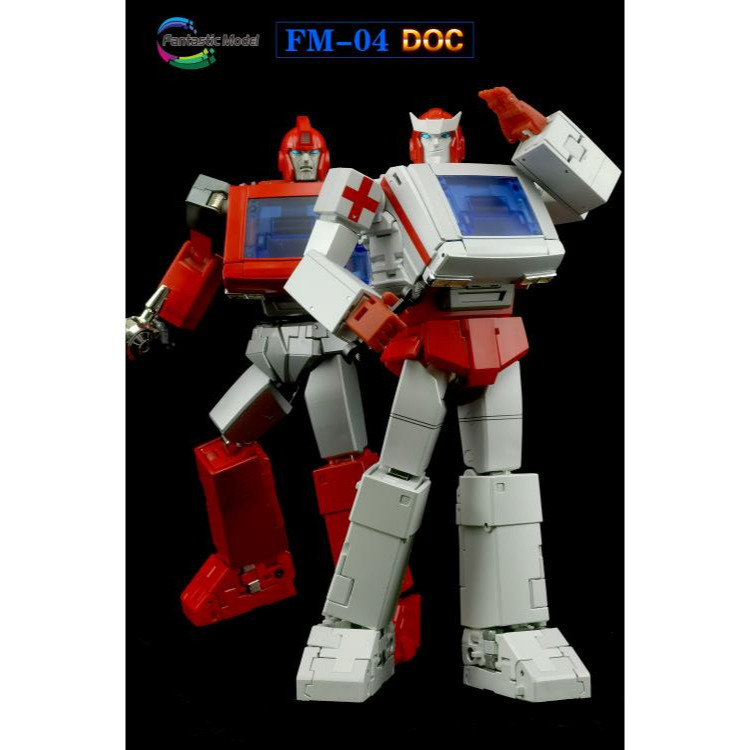 【台灣現貨】FansToys 飛輪 醫官 FM-04 救護車 MP比例 G1 DOC FT 第三方 變形玩具-細節圖8