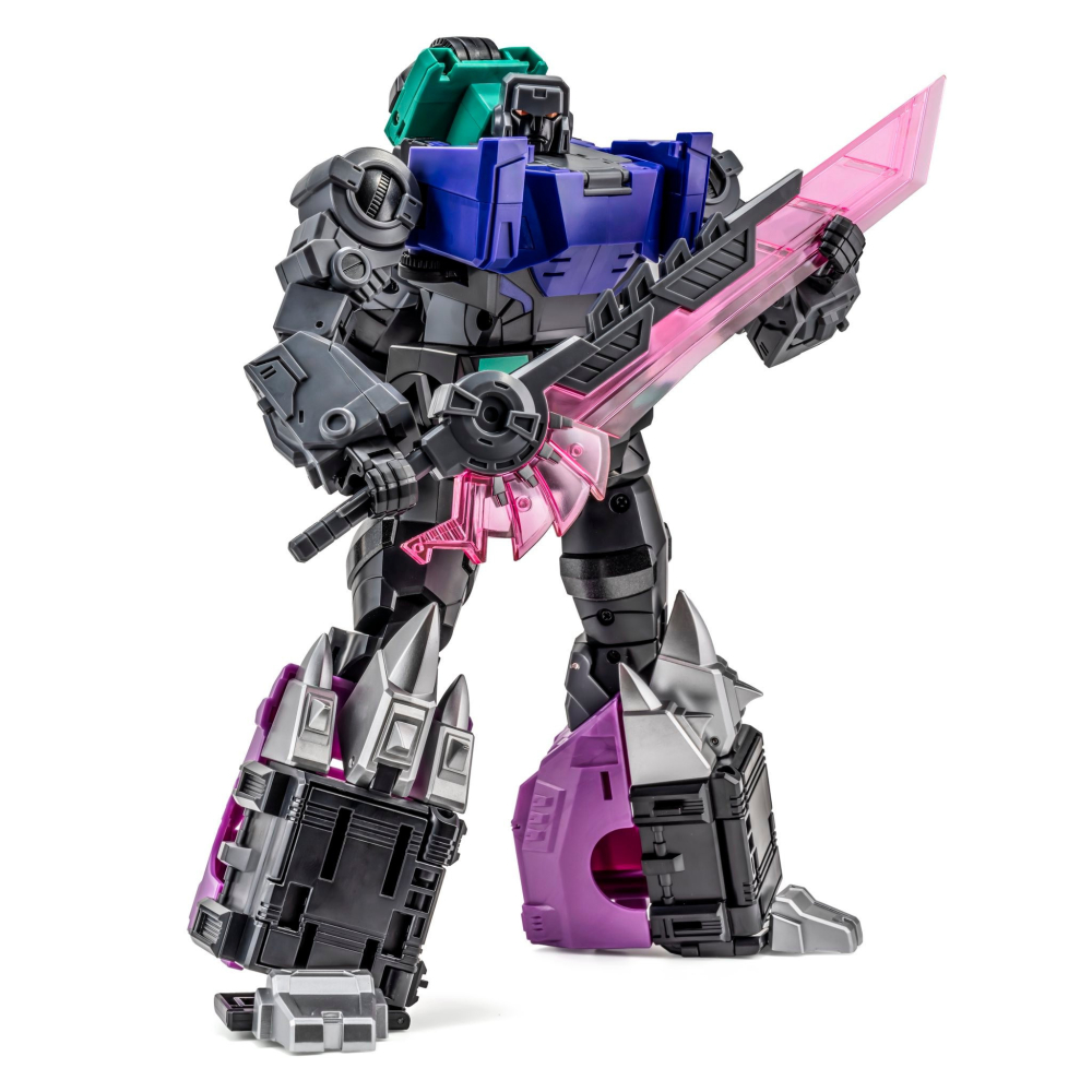 【台灣現貨】NEWAGE 鏡像 甲龍 含合體配件 小比例 H72B NA 修羅王 第六人 恐龍合體 第三方 變形玩具-細節圖4