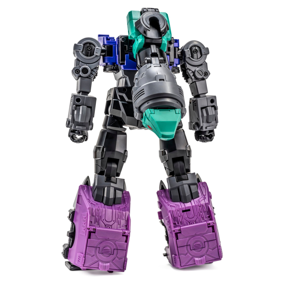 【台灣現貨】NEWAGE 鏡像 甲龍 含合體配件 小比例 H72B NA 修羅王 第六人 恐龍合體 第三方 變形玩具-細節圖6