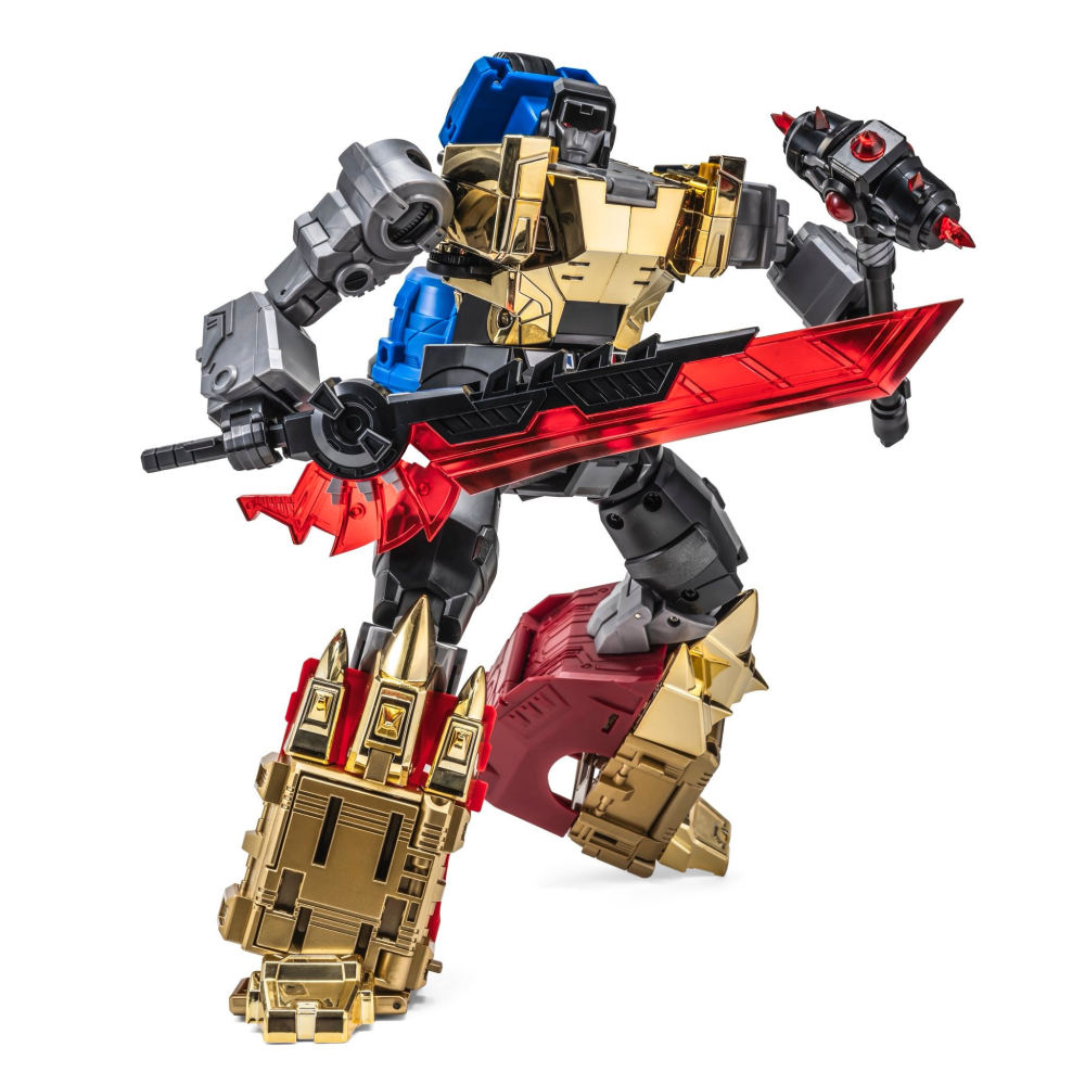 【台灣現貨】NEWAGE G2 甲龍 含合體配件 小比例 H72V NA 修羅王 第六人 恐龍合體 第三方 變形玩具-細節圖4