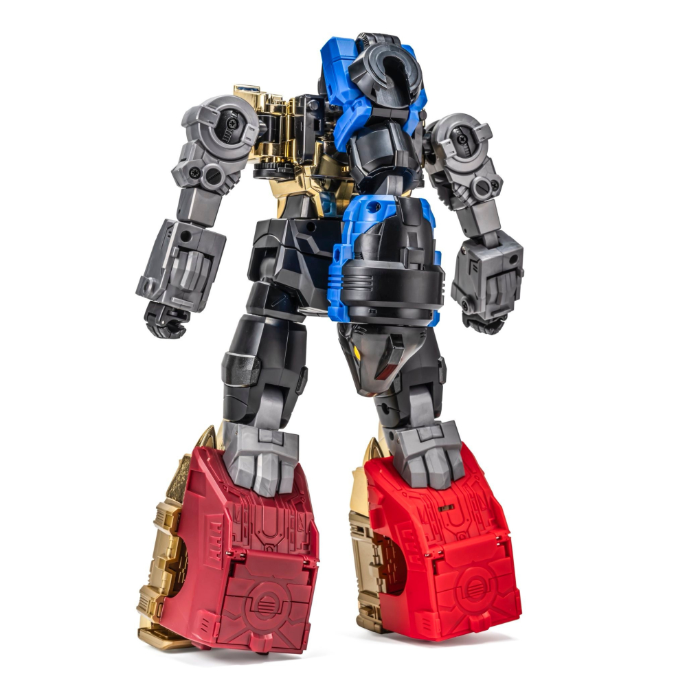 【台灣現貨】NEWAGE G2 甲龍 含合體配件 小比例 H72V NA 修羅王 第六人 恐龍合體 第三方 變形玩具-細節圖6