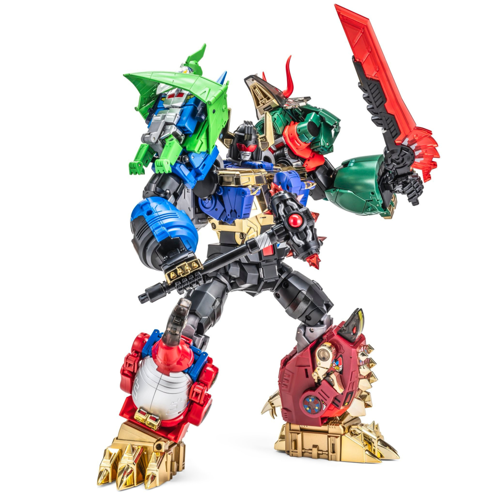 【台灣現貨】NEWAGE G2 甲龍 含合體配件 小比例 H72V NA 修羅王 第六人 恐龍合體 第三方 變形玩具-細節圖8