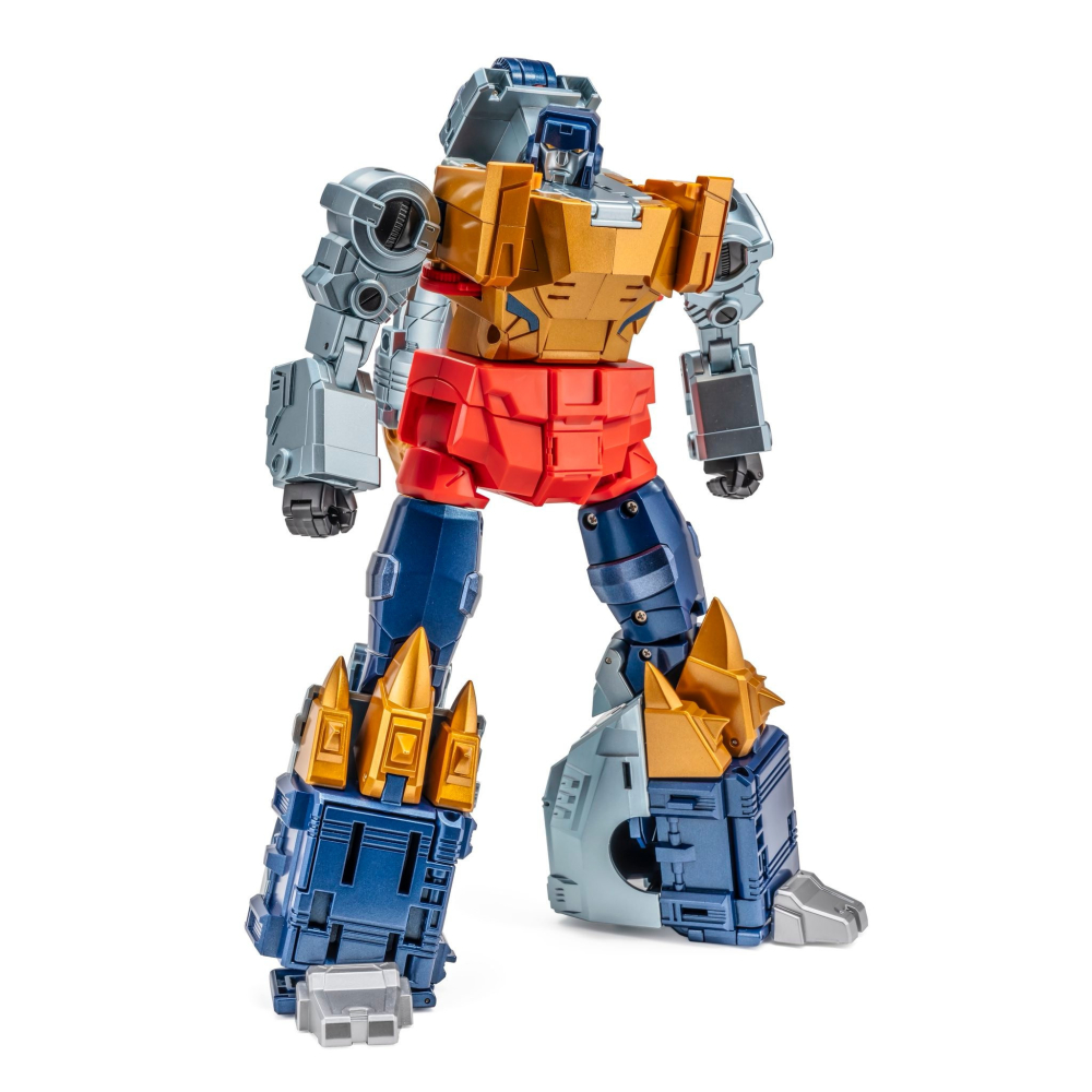 【台灣現貨】NEWAGE 元祖漫畫 甲龍 含合體配件 小比例 H72C NA 修羅王 第六人 恐龍合體 第三方 變形玩具-細節圖5