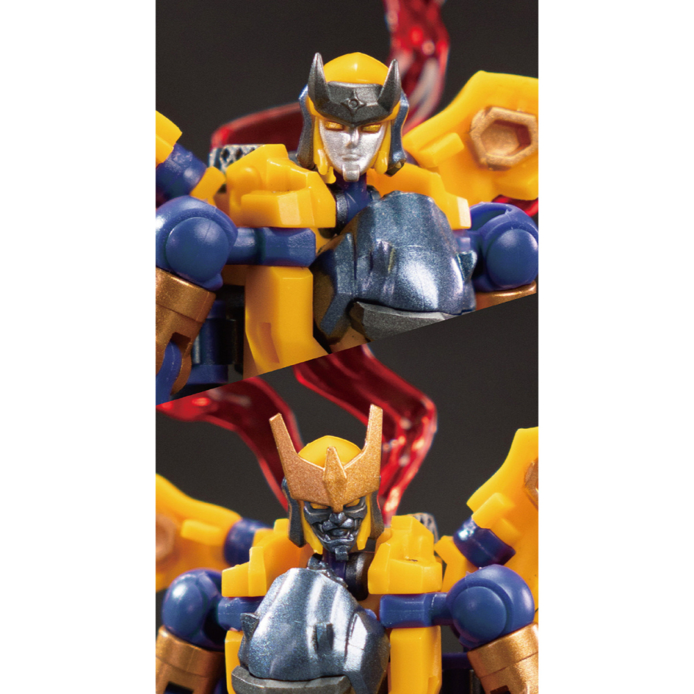 【台灣現貨】鐵工廠 武者 黃豹 小比例 EX-76 IronFactory 黃豹勇士 迅雷豹走 雷牙 Raiga IF-細節圖3