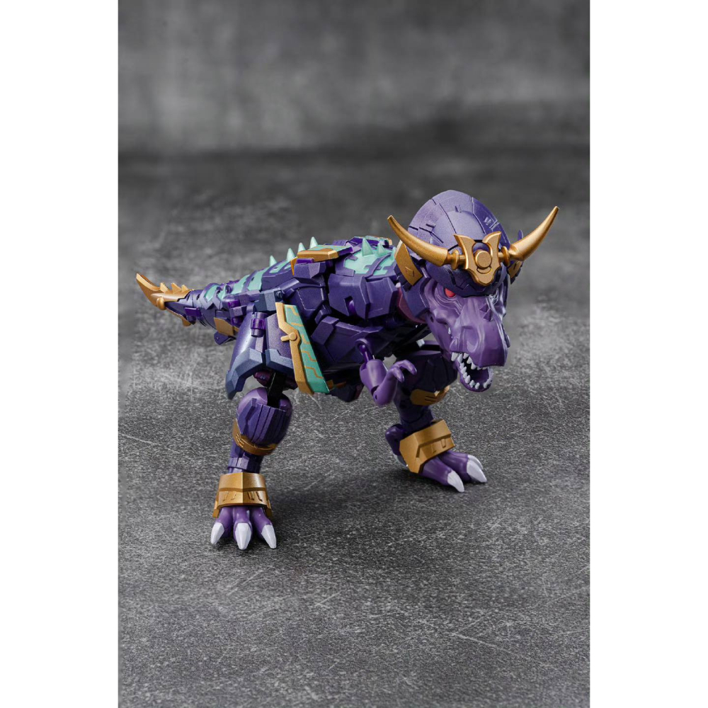 【台灣現貨】鐵工廠 武者 霸王龍 小比例 EX-77 IronFactory 鬼鎧兇神 獄牙王 武士版 IF 第三方-細節圖8