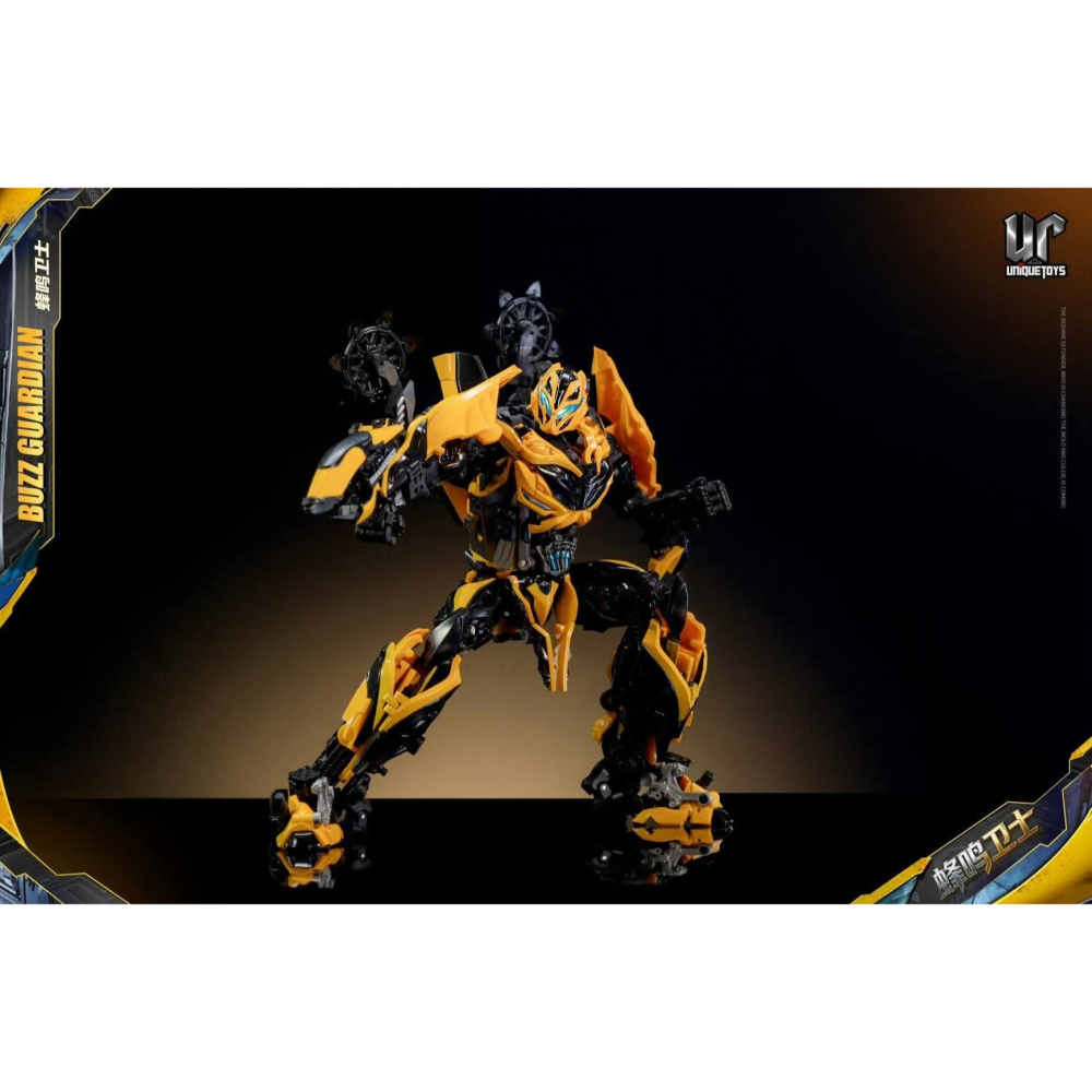 【台灣現貨】UT 大黃蜂 R11 MP比例 蜂鳴衛士 Buzz Guardian 電影版 第三方 變形玩具-細節圖6