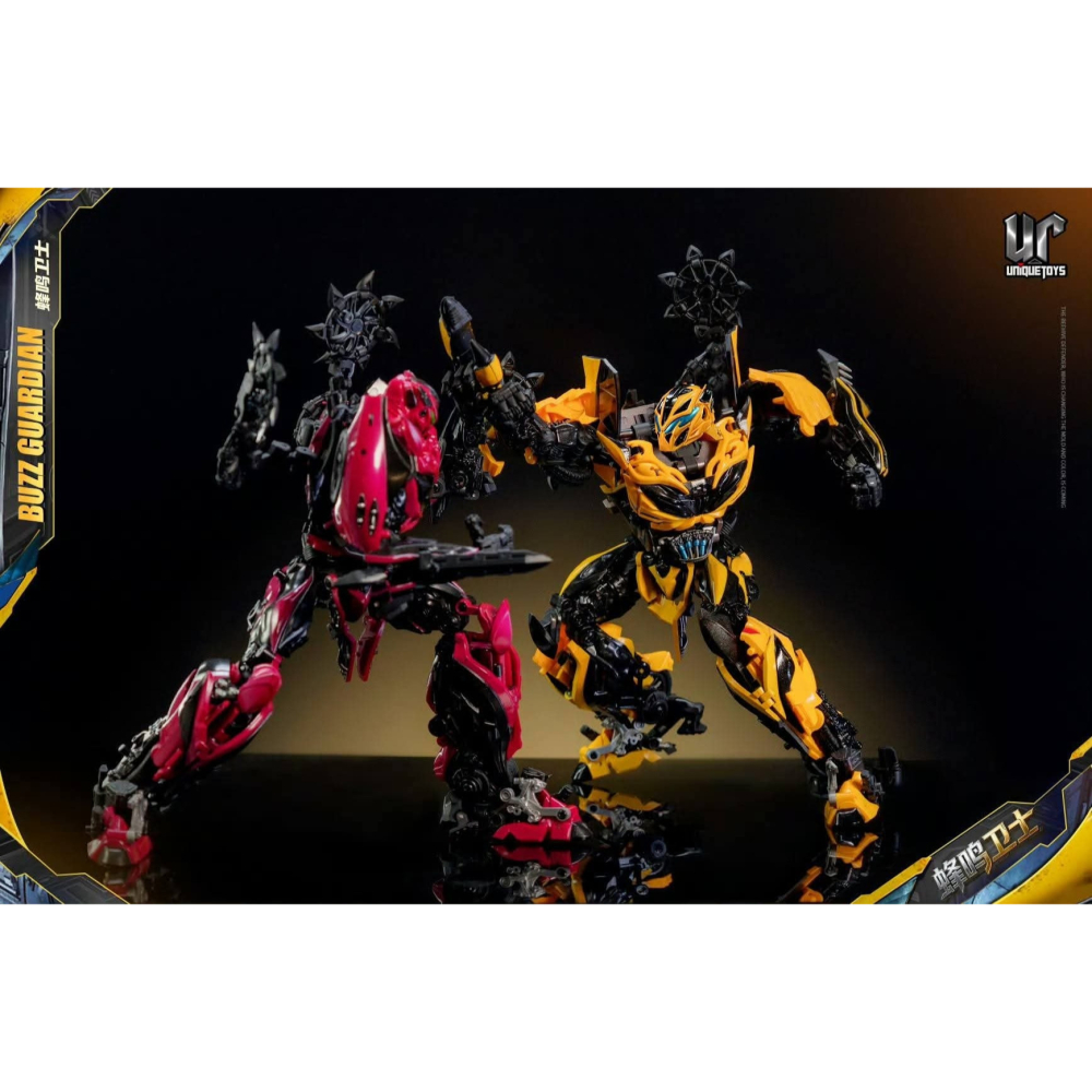【台灣現貨】UT 大黃蜂 R11 MP比例 蜂鳴衛士 Buzz Guardian 電影版 第三方 變形玩具-細節圖9