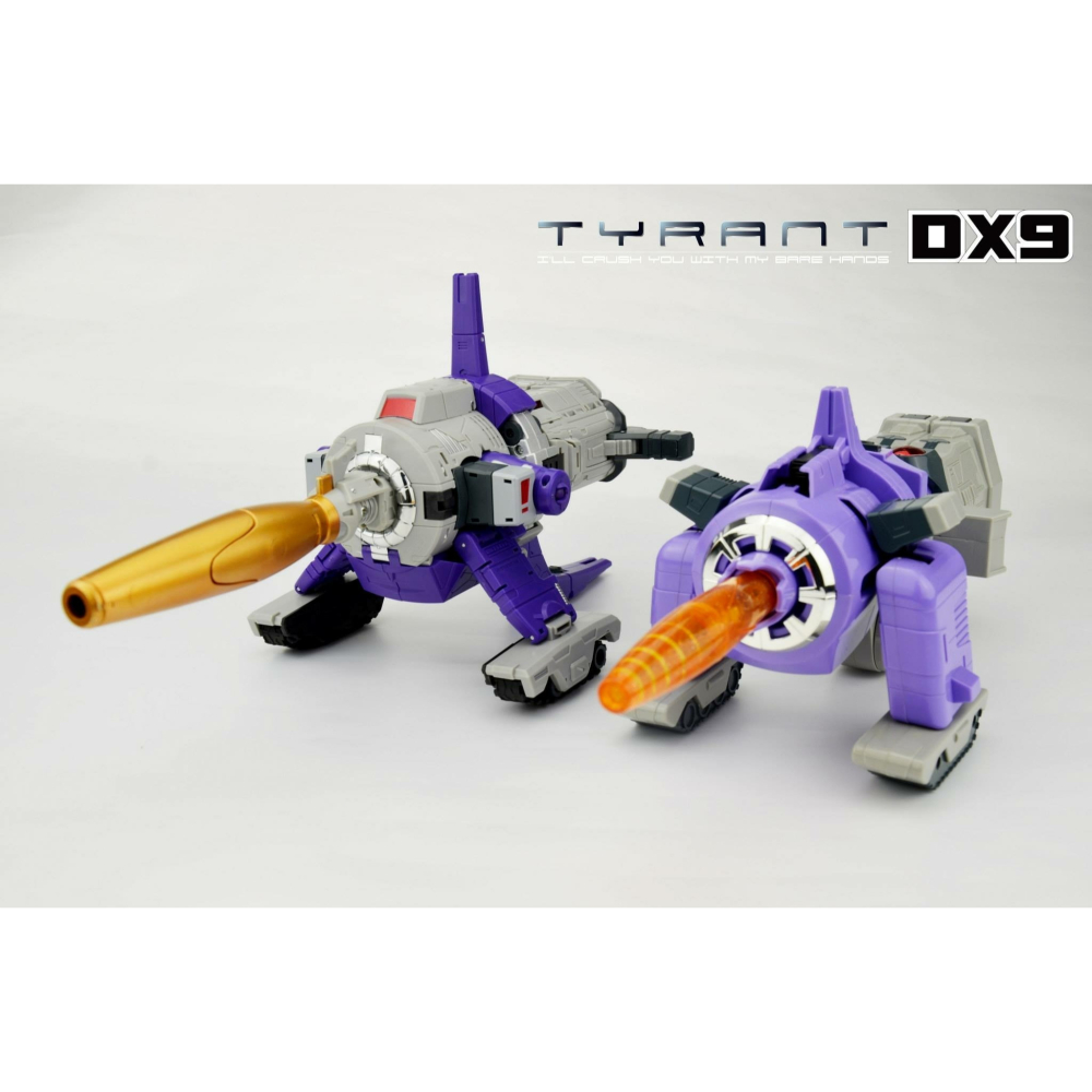【台灣現貨】DX9 格威龍 驚破天 D07 Tyrant MP比例 G1 再版 第三方 變形玩具-細節圖6