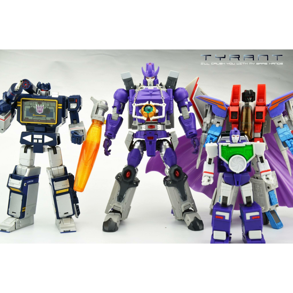 【台灣現貨】DX9 格威龍 驚破天 D07 Tyrant MP比例 G1 再版 第三方 變形玩具-細節圖9