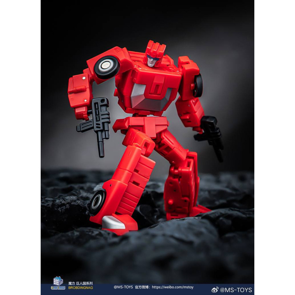 【台灣現貨】魔方 光速 小比例 MS-B63 計算王 MS-Toys 第三方 變形玩具-細節圖2