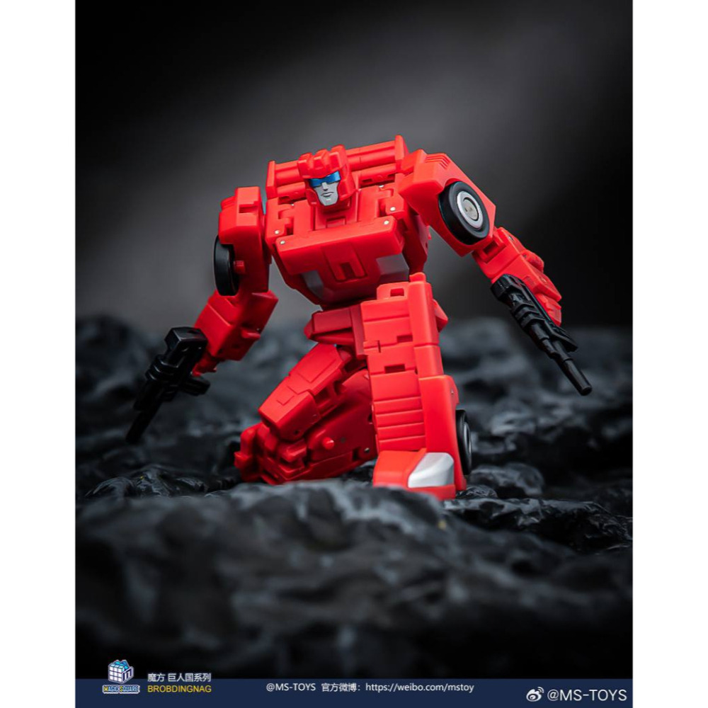 【台灣現貨】魔方 光速 小比例 MS-B63 計算王 MS-Toys 第三方 變形玩具-細節圖4