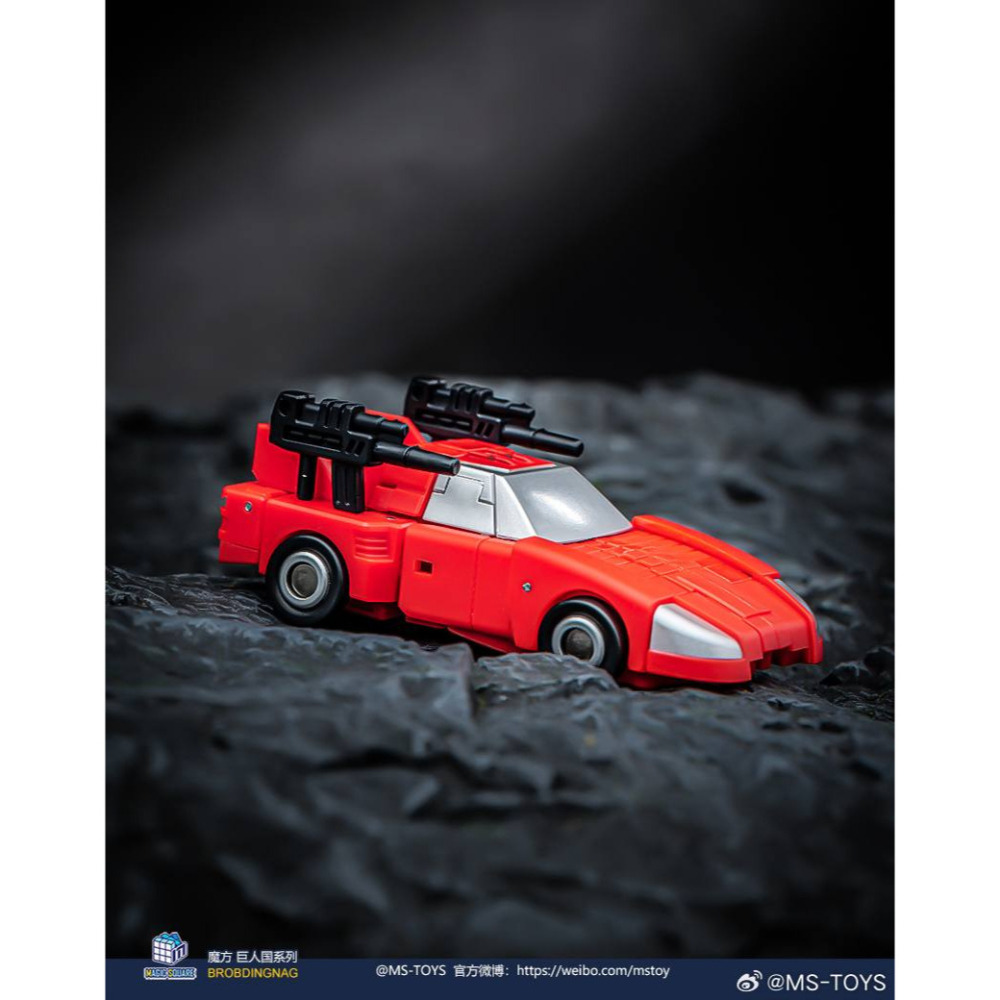 【台灣現貨】魔方 光速 小比例 MS-B63 計算王 MS-Toys 第三方 變形玩具-細節圖7
