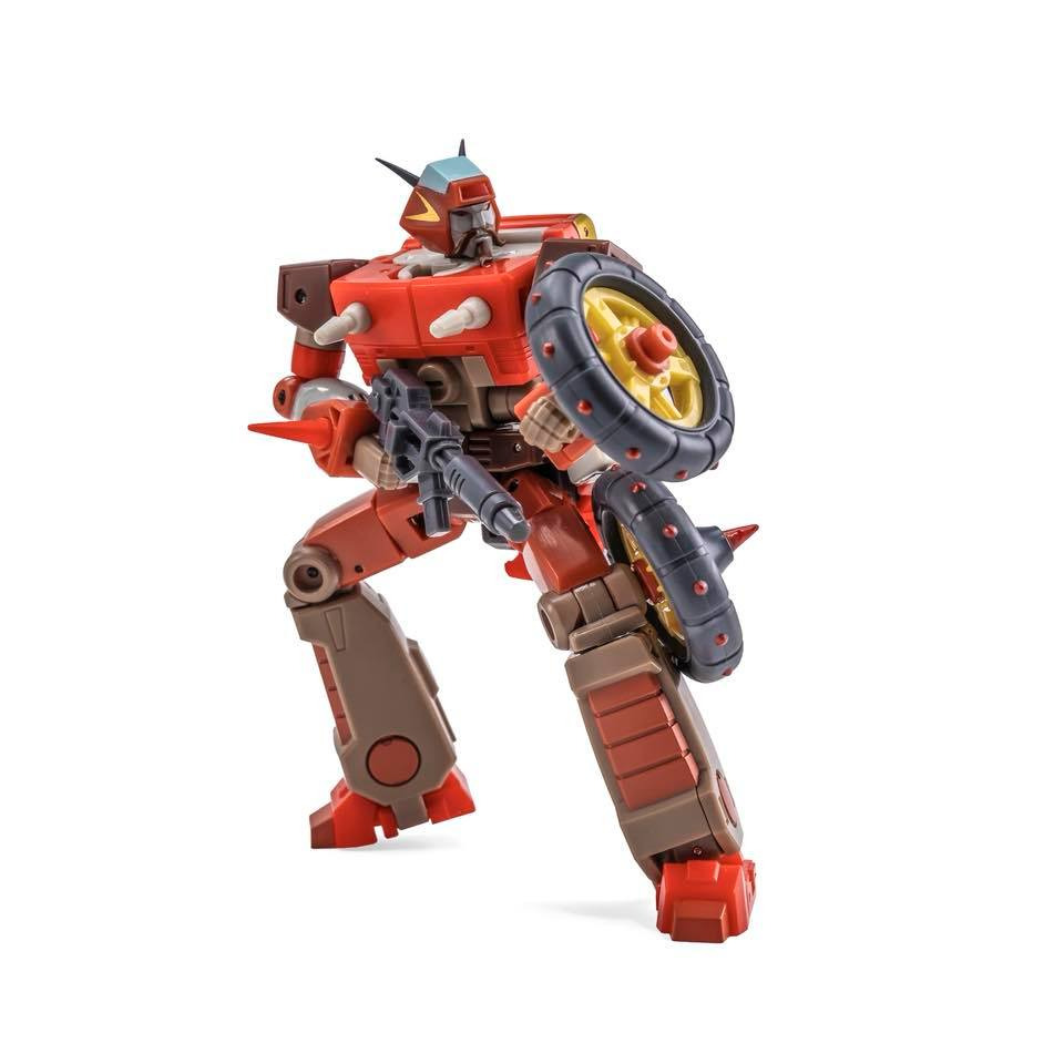 【台灣現貨】NEWAGE 垃圾星人 營救車 小比例 H75 Wyatt NA 第三方 變形玩具-細節圖4