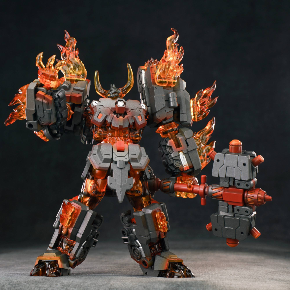【台灣現貨】鐵工廠 煉獄魔 小比例 EX-72R IronFactory 墮落金剛 混沌滅熾 羅睺 第三方 變形玩具-細節圖2
