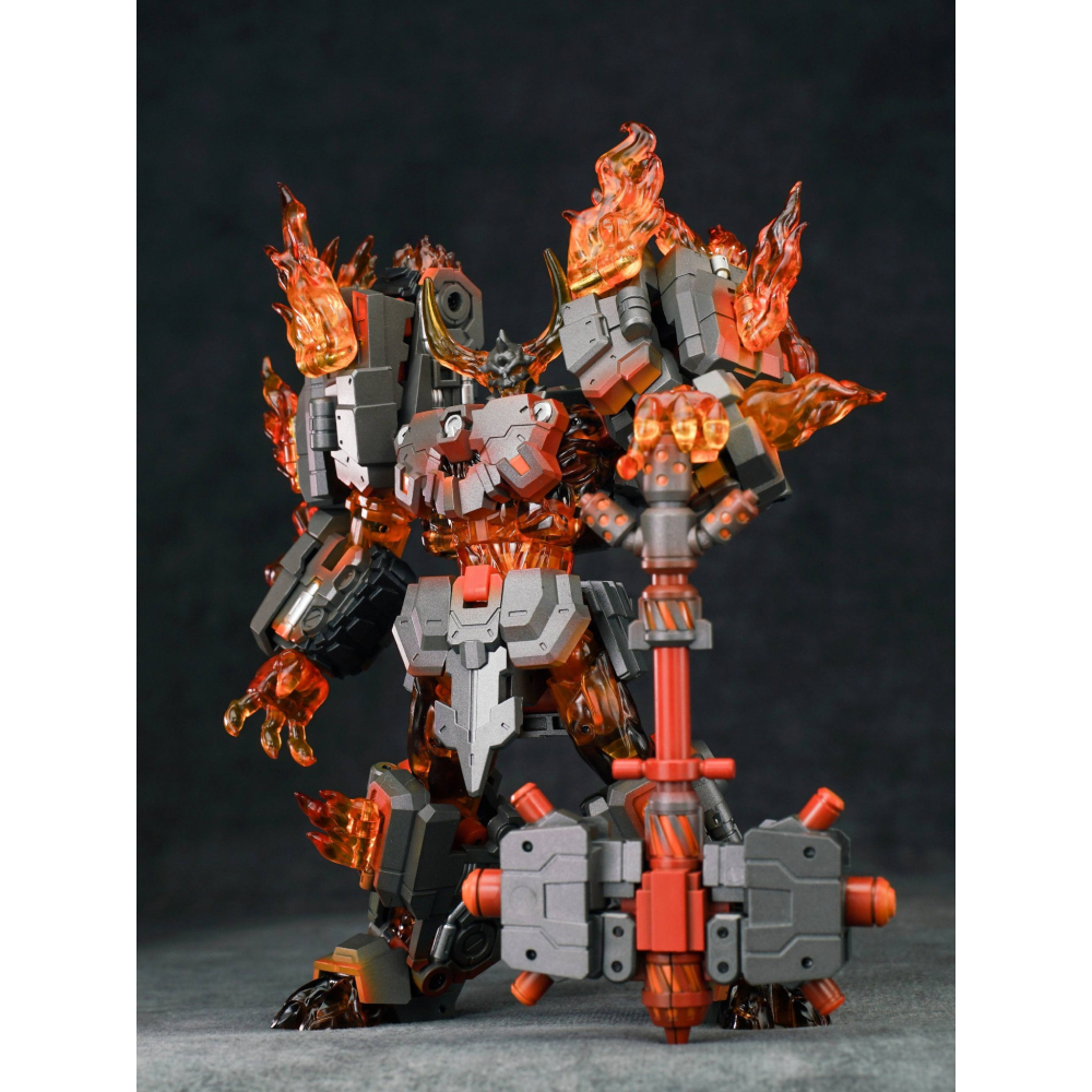 【台灣現貨】鐵工廠 煉獄魔 小比例 EX-72R IronFactory 墮落金剛 混沌滅熾 羅睺 第三方 變形玩具-細節圖3