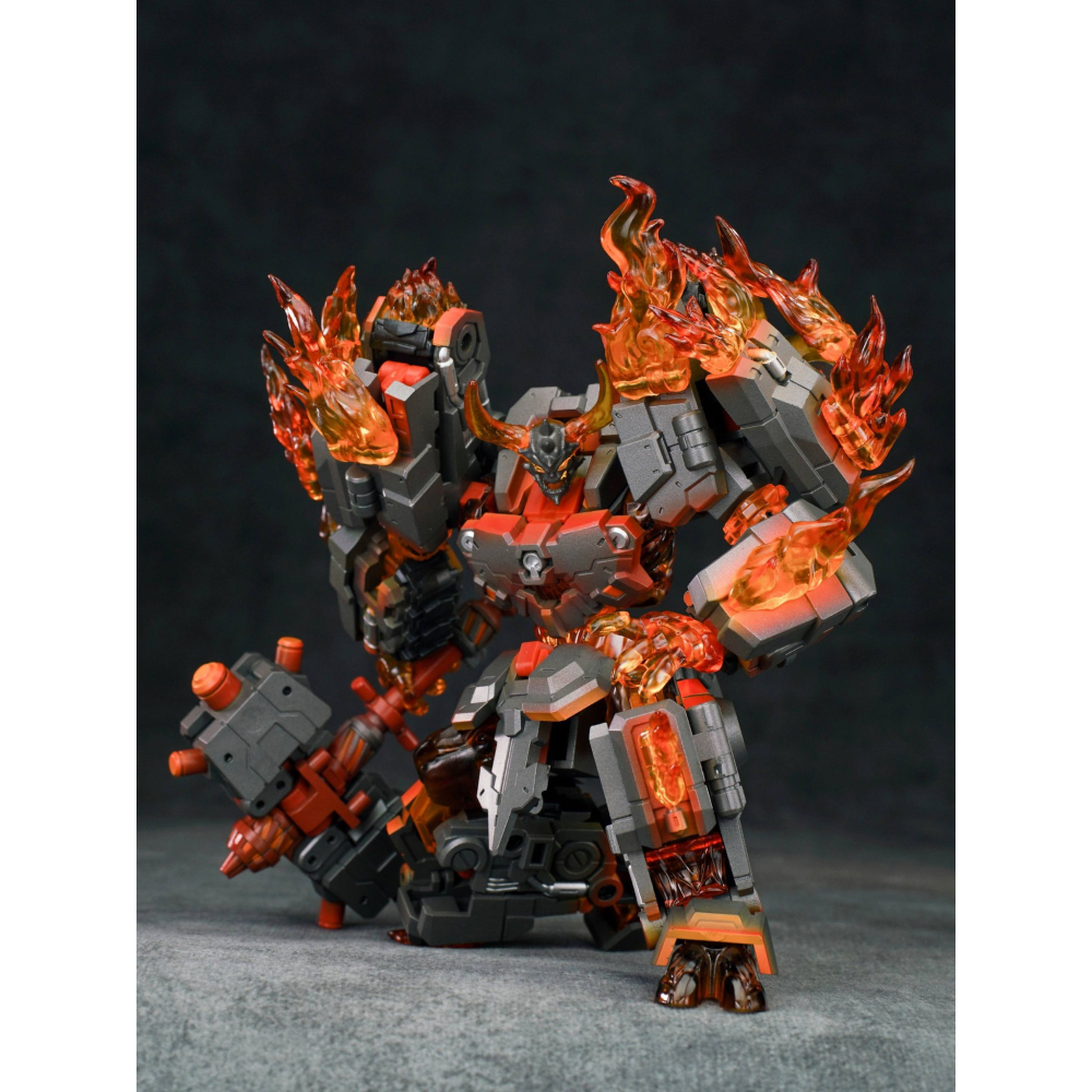 【台灣現貨】鐵工廠 煉獄魔 小比例 EX-72R IronFactory 墮落金剛 混沌滅熾 羅睺 第三方 變形玩具-細節圖4