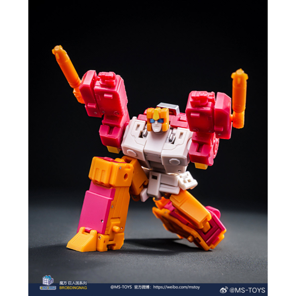 【台灣現貨】魔方 鑽頭 小比例 MS-B64 計算王 MS-Toys 第三方 變形玩具-細節圖4