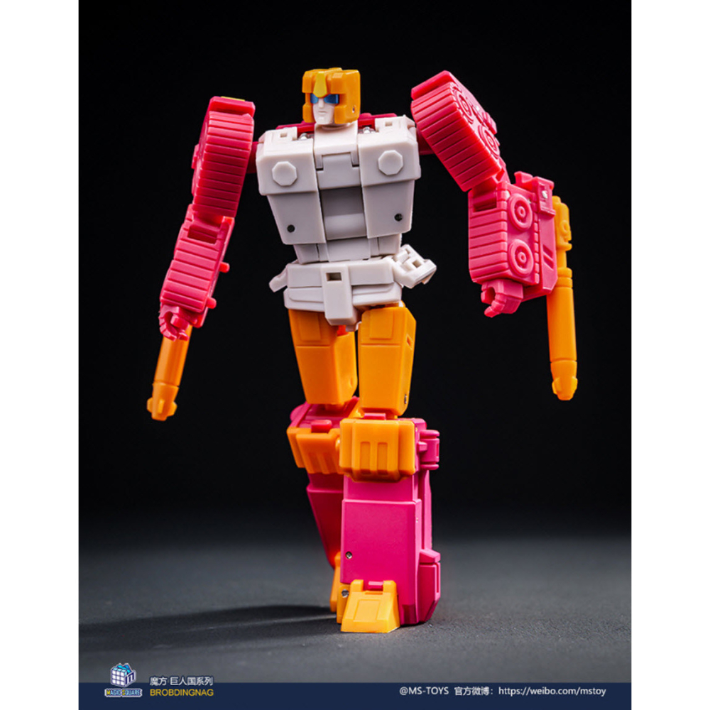 【台灣現貨】魔方 鑽頭 小比例 MS-B64 計算王 MS-Toys 第三方 變形玩具-細節圖5