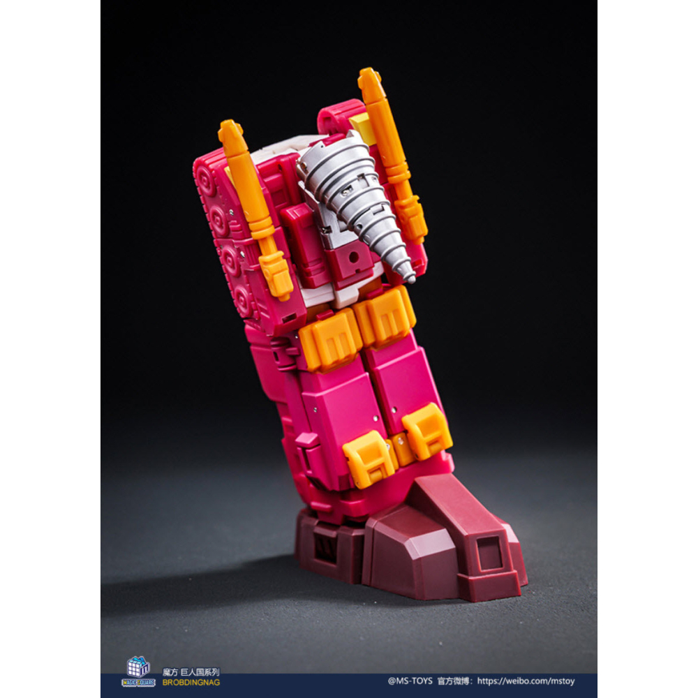 【台灣現貨】魔方 鑽頭 小比例 MS-B64 計算王 MS-Toys 第三方 變形玩具-細節圖9