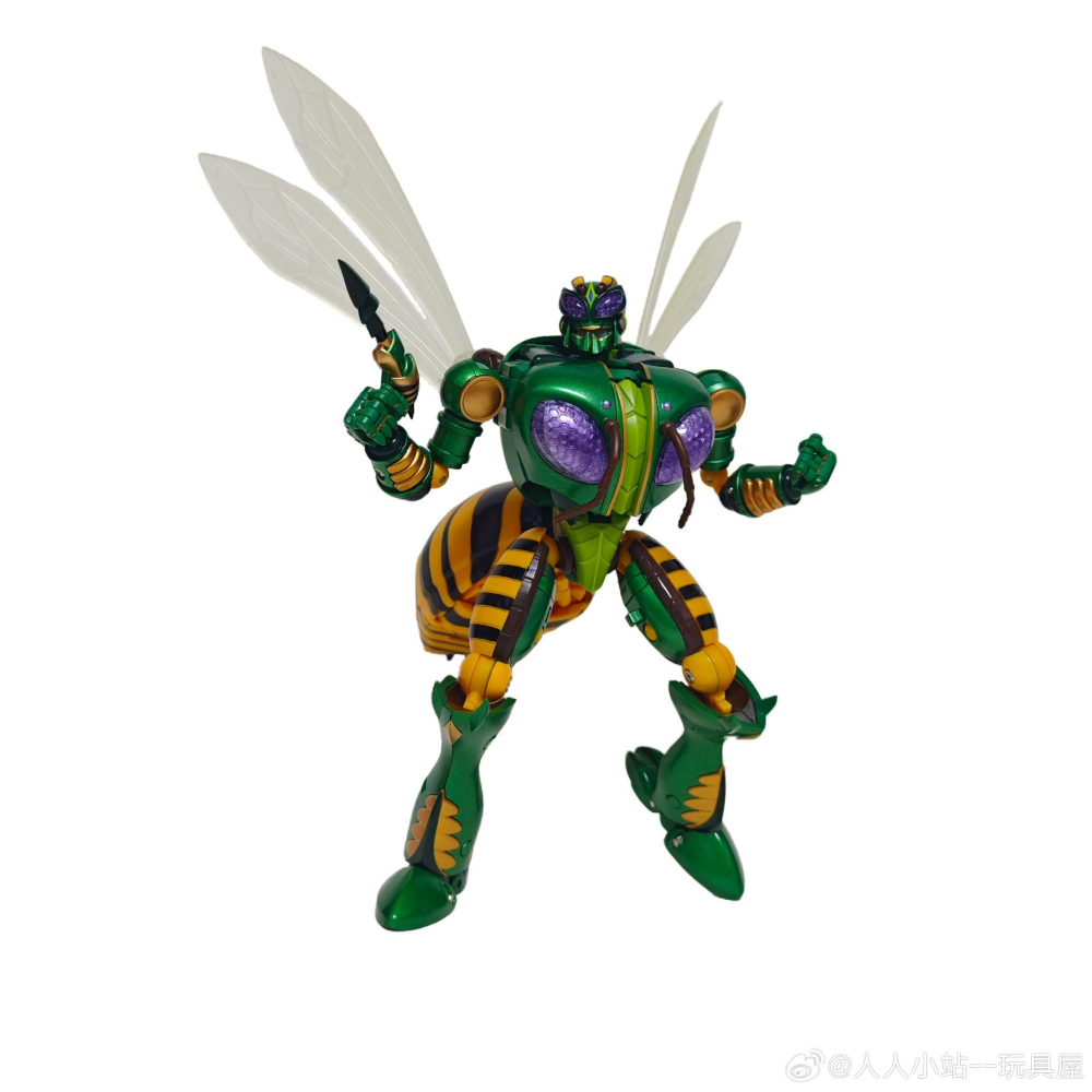 【台灣現貨】RobotToys 黃蜂勇士 MP比例 RT-D02 大針鋒 BeeDrill 機甲玩具 第三方 變形玩具-細節圖3
