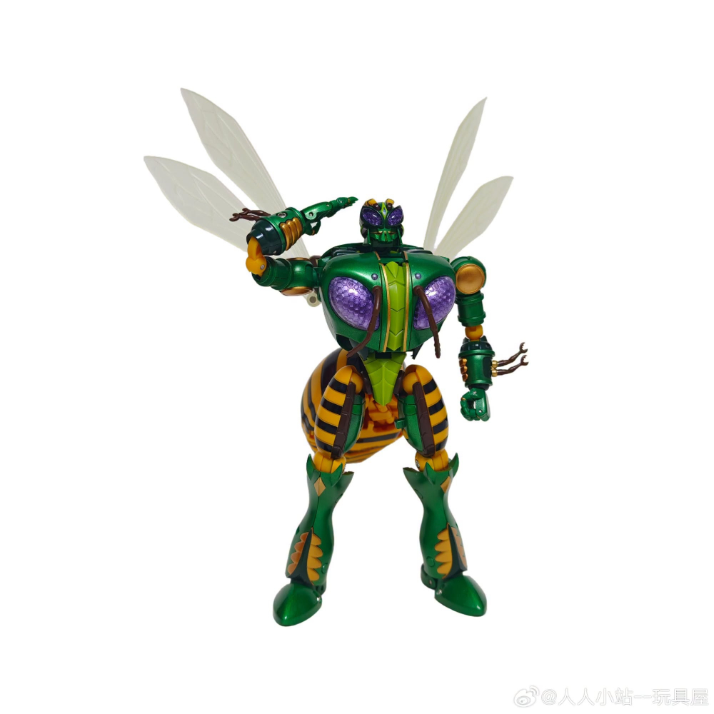 【台灣現貨】RobotToys 黃蜂勇士 MP比例 RT-D02 大針鋒 BeeDrill 機甲玩具 第三方 變形玩具-細節圖4