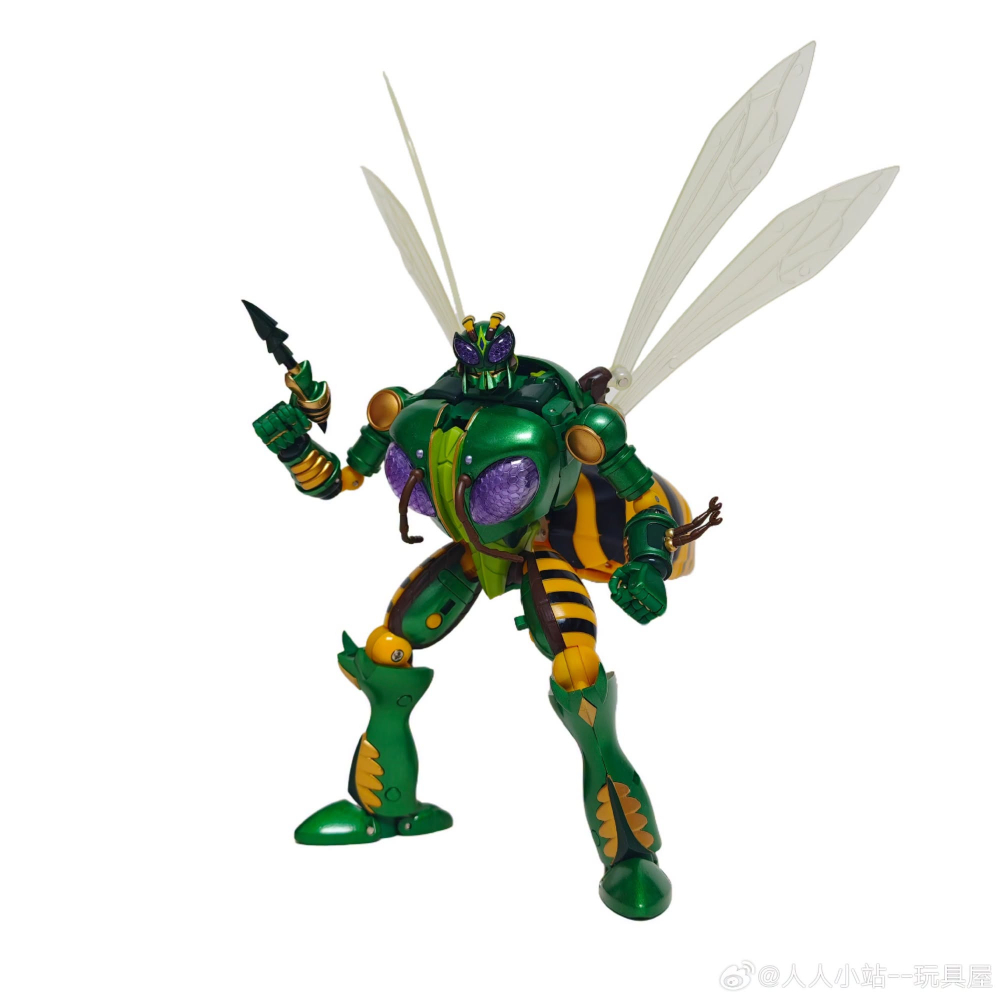 【台灣現貨】RobotToys 黃蜂勇士 MP比例 RT-D02 大針鋒 BeeDrill 機甲玩具 第三方 變形玩具-細節圖5