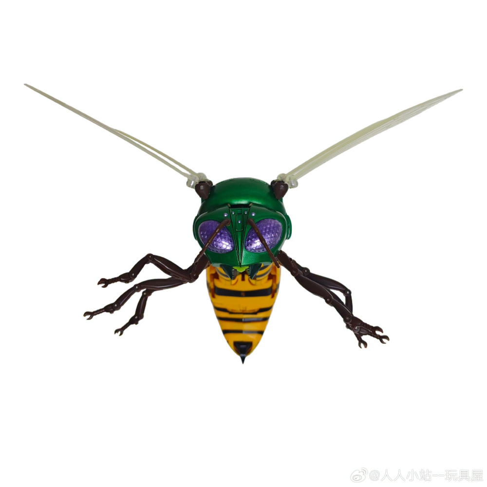 【台灣現貨】RobotToys 黃蜂勇士 MP比例 RT-D02 大針鋒 BeeDrill 機甲玩具 第三方 變形玩具-細節圖6