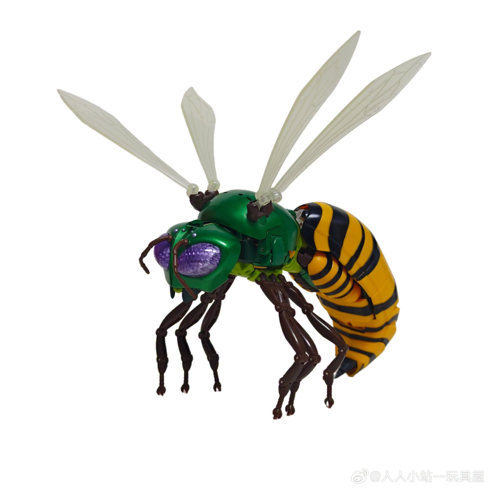 【台灣現貨】RobotToys 黃蜂勇士 MP比例 RT-D02 大針鋒 BeeDrill 機甲玩具 第三方 變形玩具-細節圖7