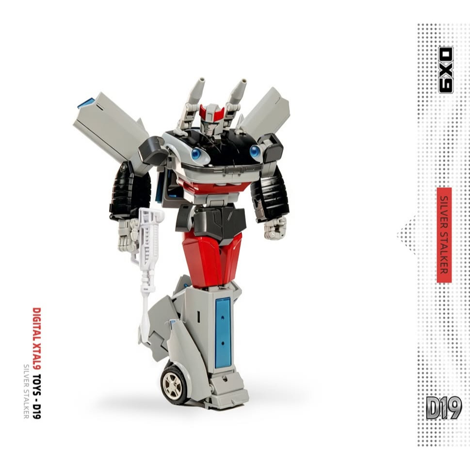 【台灣現貨】DX9 銀霹靂 D19 銀狩 MP比例 G1 動畫系 第三方 變形玩具-細節圖2