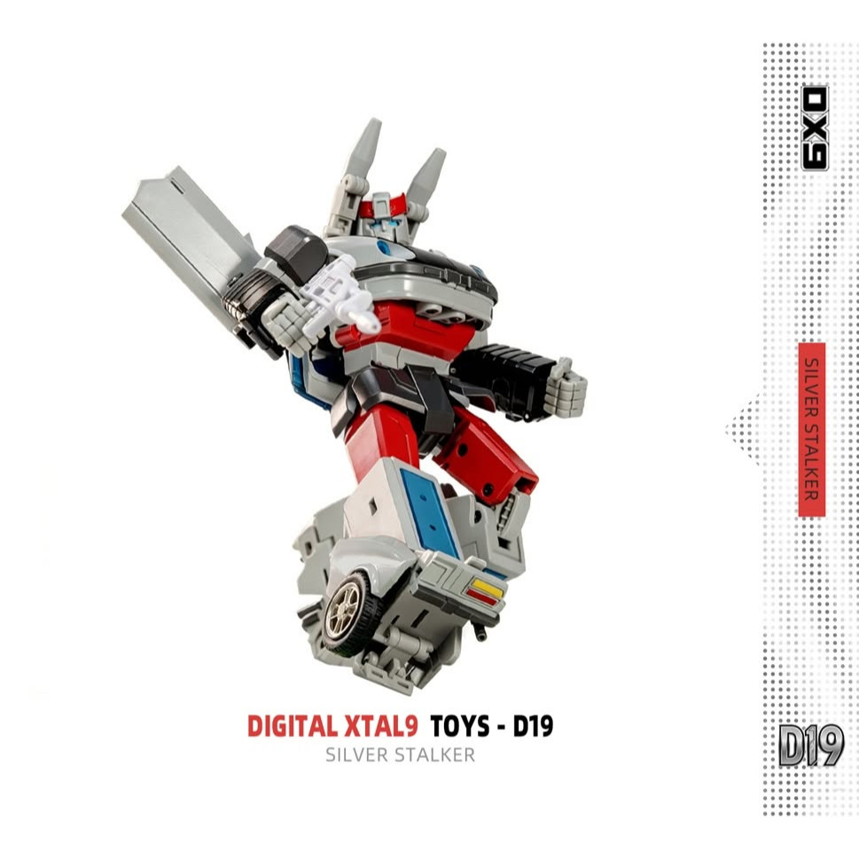 【台灣現貨】DX9 銀霹靂 D19 銀狩 MP比例 G1 動畫系 第三方 變形玩具-細節圖3