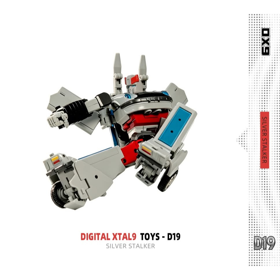 【台灣現貨】DX9 銀霹靂 D19 銀狩 MP比例 G1 動畫系 第三方 變形玩具-細節圖4
